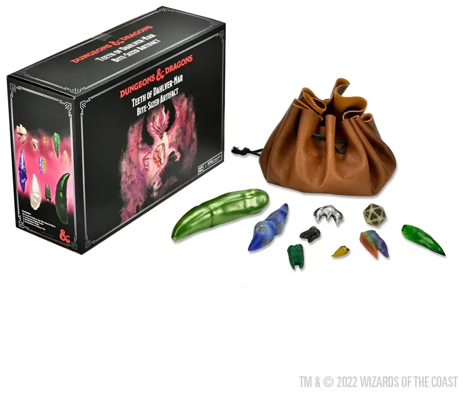 D&D Replicas of the Realms: Teeth of Dahlver-Nar Artifact