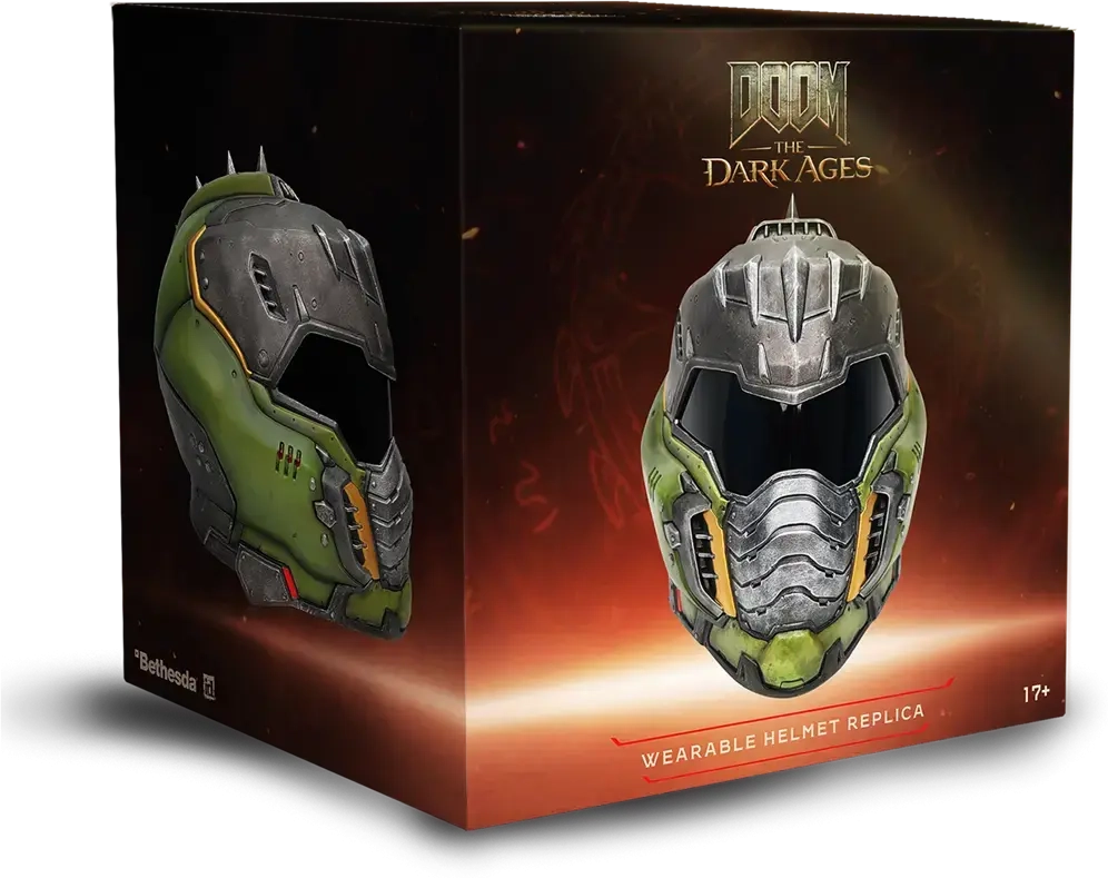 DOOM: The Dark Ages Wearable Helmet Replica Bundle