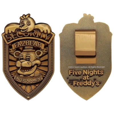Five Nights at Freddy's Replica Security Badge