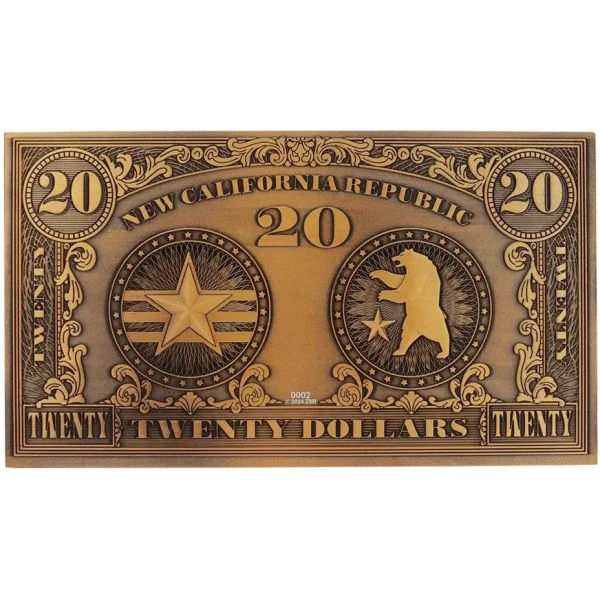 Fallout New Vegas Replica NCR $20 Bill