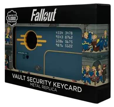 Fallout Vault Security Keycard Replica