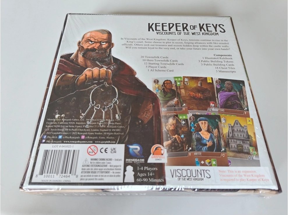 Viscounts of the West Kingdom Keeper of Keys - EN (Defekte Verpackung)
