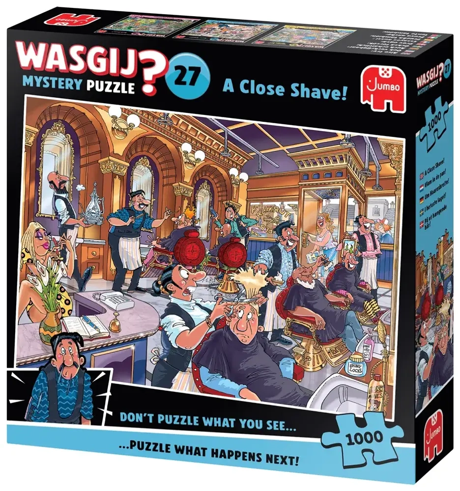 Um Haaresbreite! - Wasgij Mystery 27