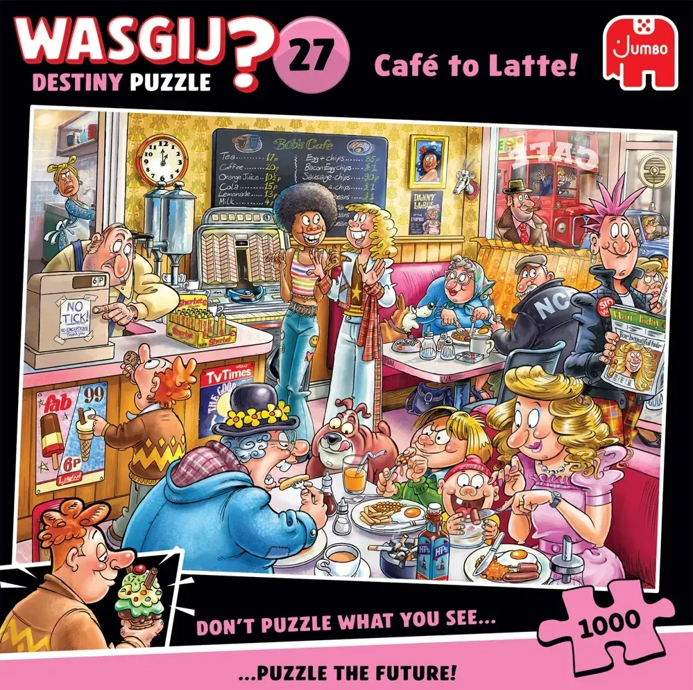 Café to Latte! - Wasgij Destiny 27