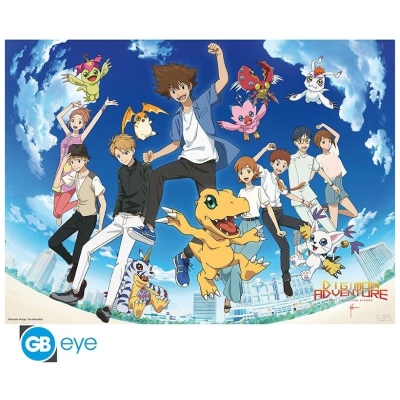 DIGIMON - Poster Chibi 52x38 - Last Evolution Kizuna 