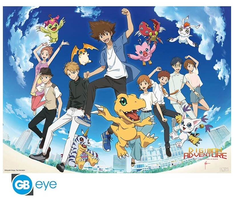 DIGIMON - Poster Chibi 52x38 - Last Evolution Kizuna 