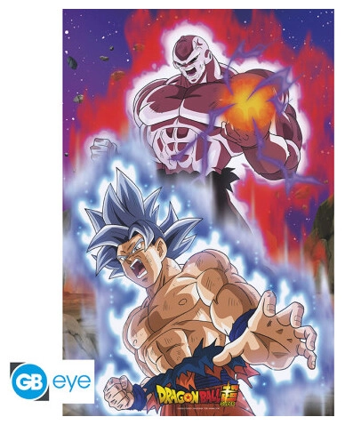 DRAGON BALL SUPER - Poster Maxi 91.5x61 - Goku vs Jiren