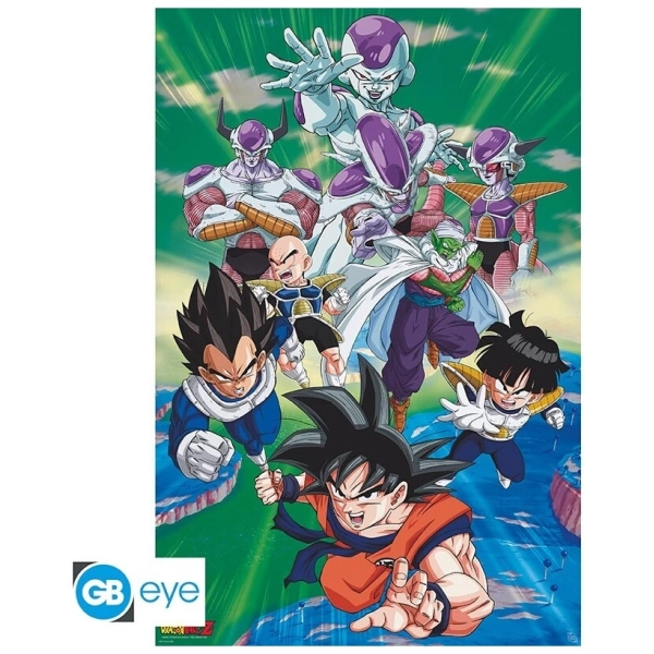 DRAGON BALL - Poster Maxi 91.5x61 - Freezer group arc*