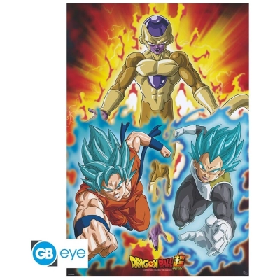 DRAGON BALL SUPER - Poster Maxi 91.5x61 - Golden Frieza