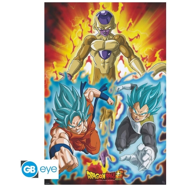 DRAGON BALL SUPER - Poster Maxi 91.5x61 - Golden Frieza