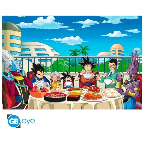 DRAGON BALL SUPER - Poster Maxi 91.5x61 - Feast