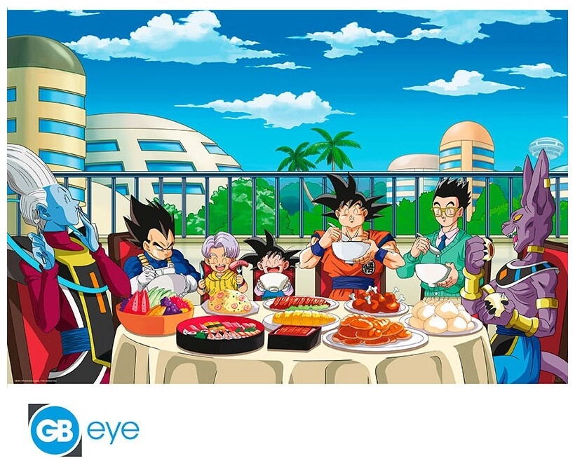 DRAGON BALL SUPER - Poster Maxi 91.5x61 - Feast
