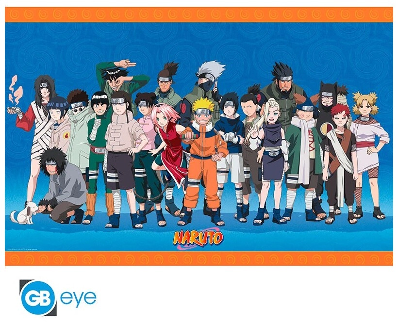 NARUTO - Poster Maxi 91.5x61 - Konoha ninjas 