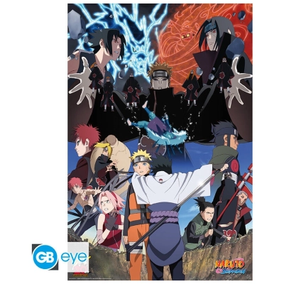 NARUTO SHIPPUDEN - Poster Maxi 91.5x61 - Rivals