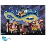 ONE PIECE - Poster Maxi 91.5x61 - The crew versus Kaido