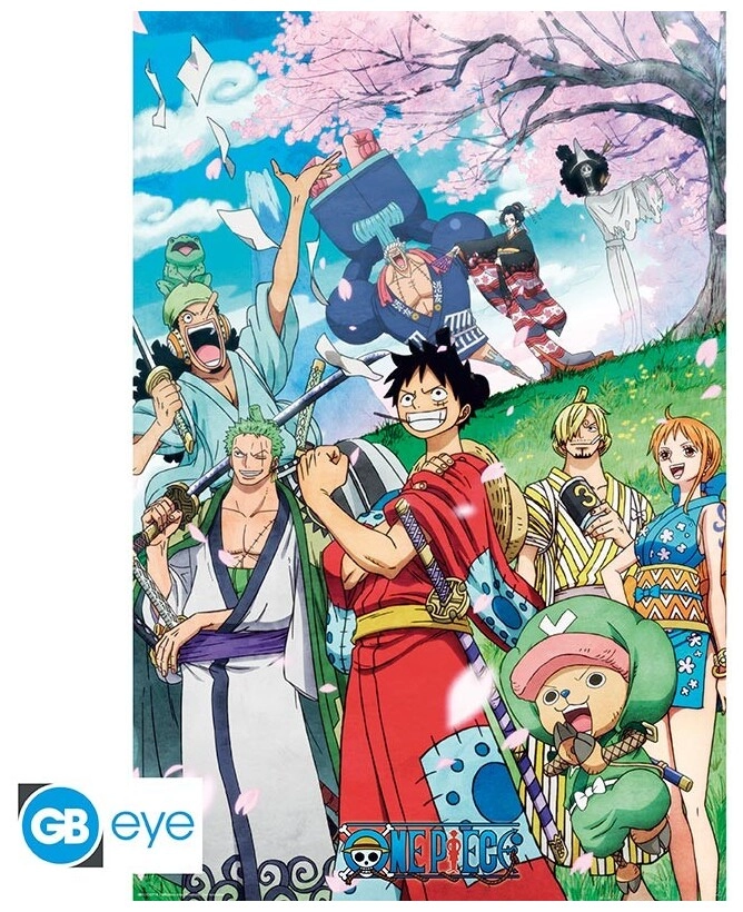 ONE PIECE - Poster Maxi 91.5x61 - Wano