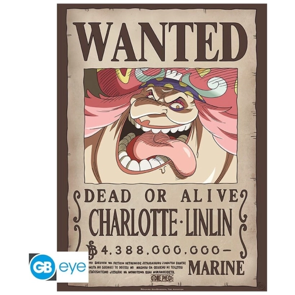 ONE PIECE - Poster Chibi 52x38 - Wanted Big Mom
