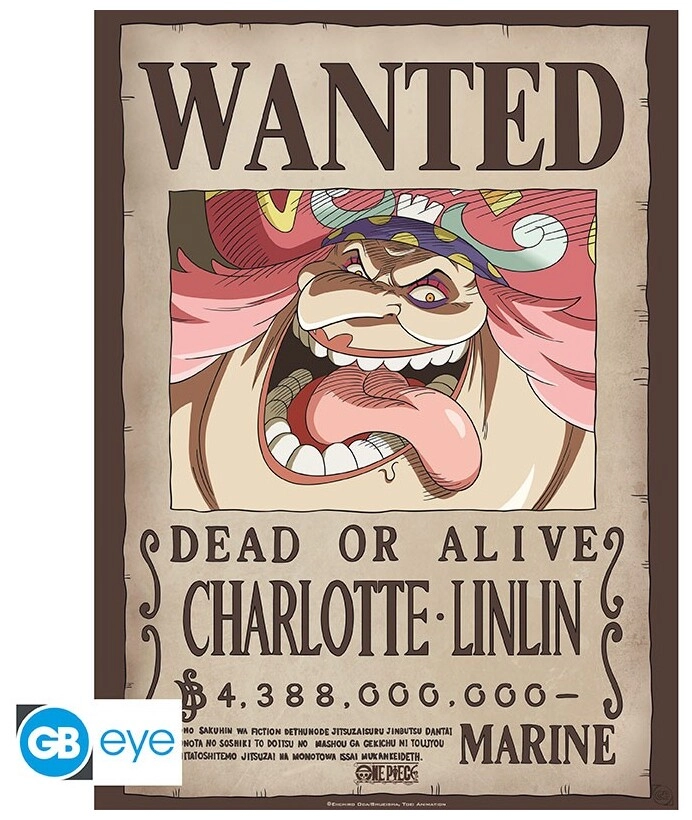 ONE PIECE - Poster Chibi 52x38 - Wanted Big Mom