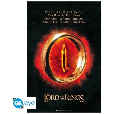 LORD OF THE RINGS - Poster Maxi 91.5x61 - The One Ring*
