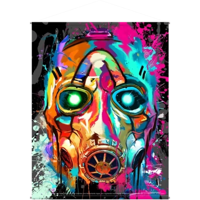 Borderlands - Canvas Poster „Mask Pop Art“