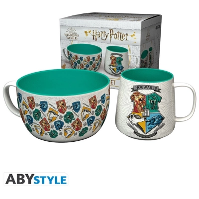 HARRY POTTER - Breakfast Set Mug + Bowl -Stand Together 