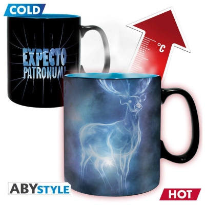 HARRY POTTER - Mug Heat Change - 460 ml - Patronus - cardboard