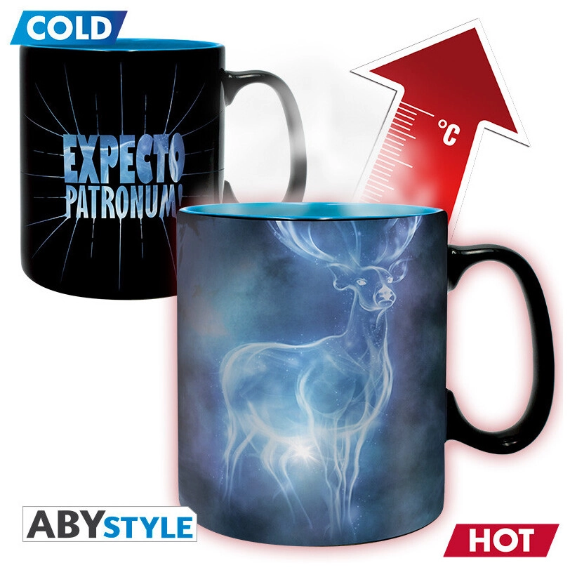 HARRY POTTER - Mug Heat Change - 460 ml - Patronus - cardboard