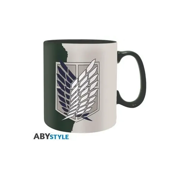 ATTACK ON TITAN - Mug - 460 ml - Emblem S4 - cardboard box