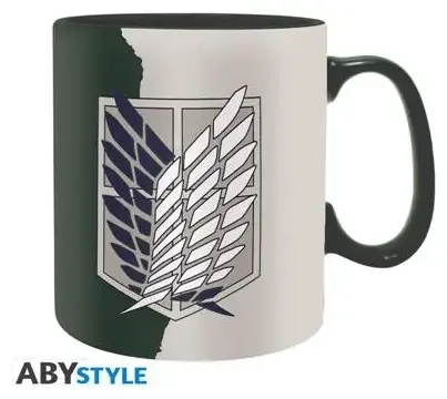 ATTACK ON TITAN - Mug - 460 ml - Emblem S4 - cardboard box