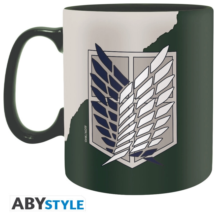 ATTACK ON TITAN - Mug - 460 ml - Emblem S4 - cardboard box