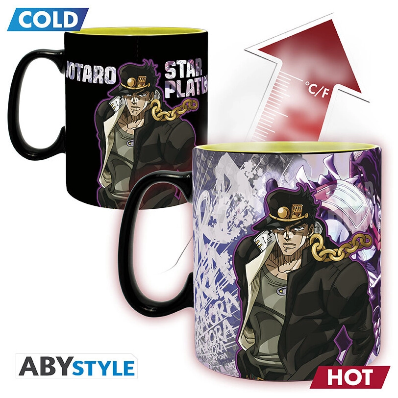 JOJO'S BIZARRE ADVENTURE - Mug Heat Change - 460 ml - Jotaro Dio