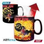 ONE PIECE - Mug Heat Change - 460 ml -Luffy vs Kaidou-cardboard box