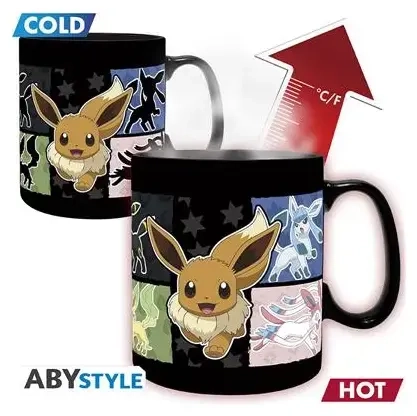 POKEMON - Mug Heat Change - 460 ml - Eevee - cardboard box