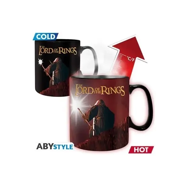 LORD OF THE RINGS - Mug Heat Change - 460 ml - You shall not pass