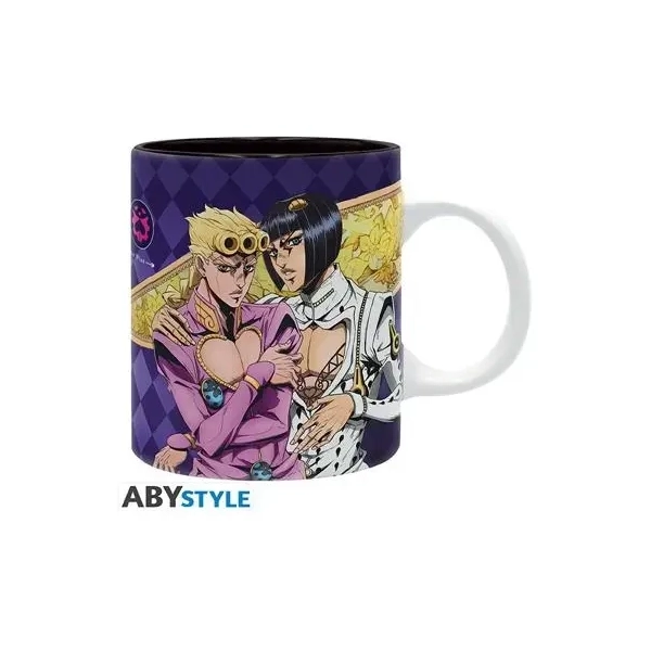 JOJO'S BIZARRE ADVENTURE - Mug - 320 ml - "Giorno & Bruno"- subli