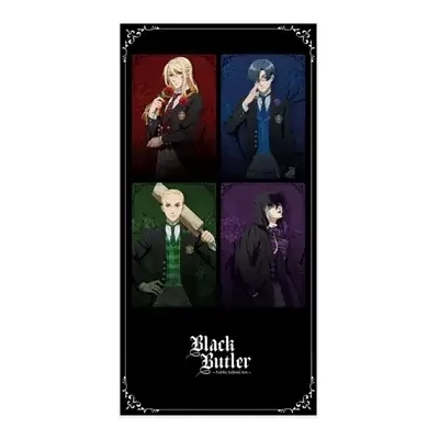Black Butler: Public School Arc - Towel - The Prefect Four / P4 - 150x75cm