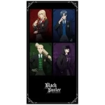 Black Butler: Public School Arc - Towel - The Prefect Four / P4 - 150x75cm