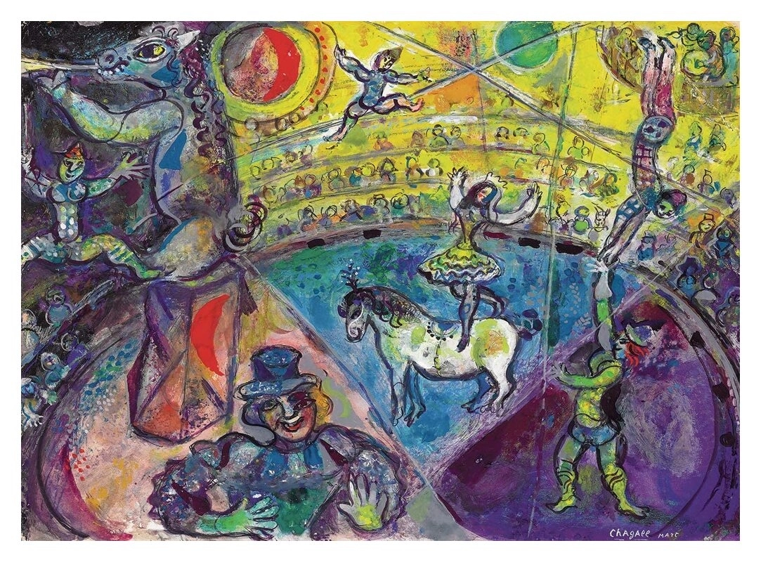 Das Zirkuspferd - Marc Chagall