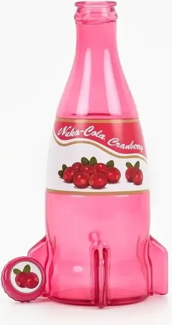 „Nuka Cola Cranberry“ Glass Bottle & Cap