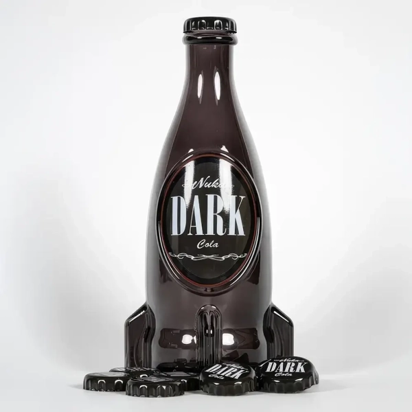 Fallout„Nuka Dark“ Glass Bottle & Cap