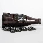 Fallout„Nuka Dark“ Glass Bottle & Cap