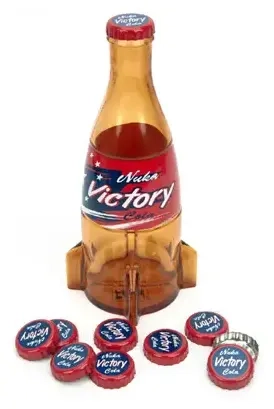 Fallout „Nuka Victory“ Glass Bottle & Cap