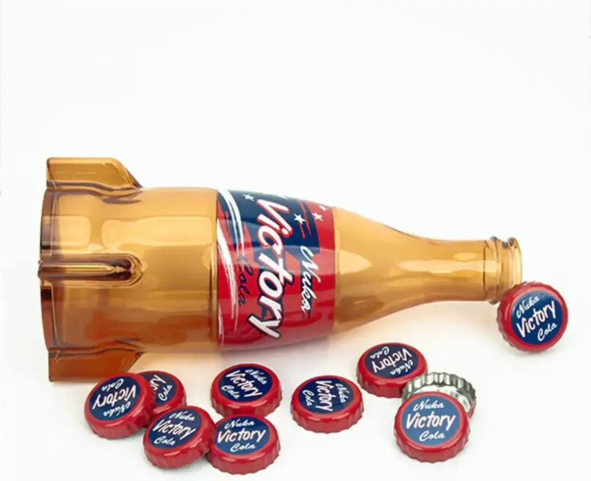 Fallout „Nuka Victory“ Glass Bottle & Cap