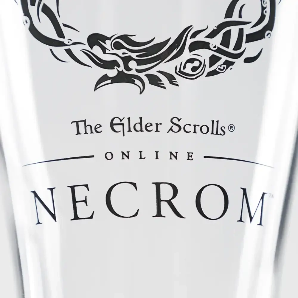 The Elder Scrolls Online Pint Glass Necrom