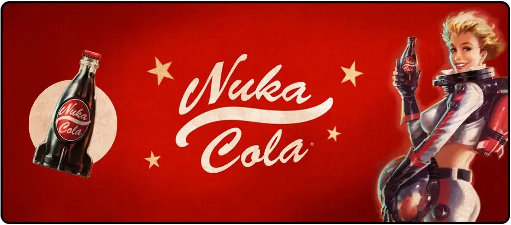 Fallout - Mousemat „Nuka Girl“