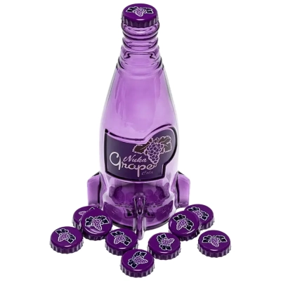 Fallout „Nuka Grape“ Glass Bottle & Cap