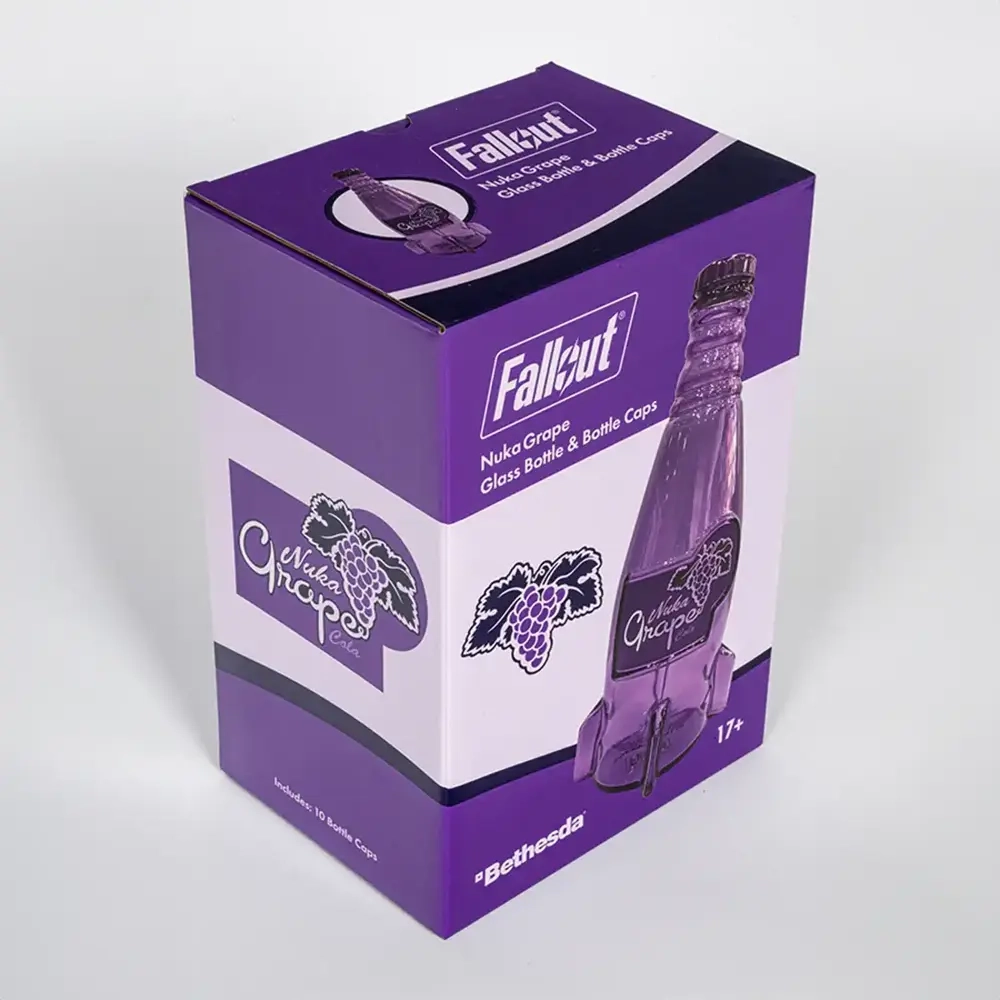 Fallout „Nuka Grape“ Glass Bottle & Cap