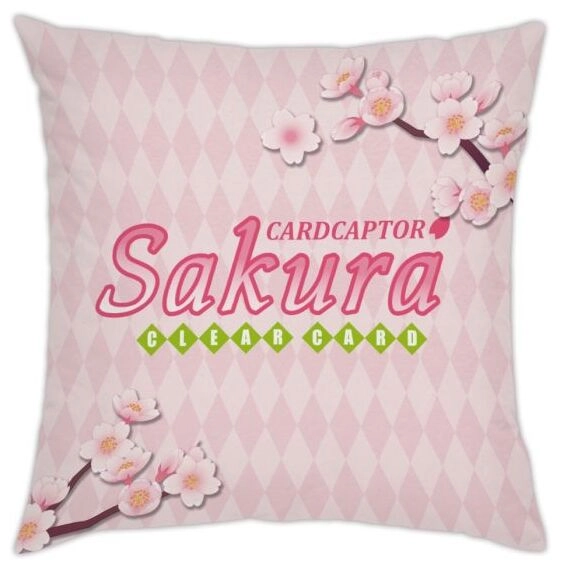 Card Captor Sakura: Clear Card - Couch Pillow - Sakura - Blooming Spring - 35x35cm