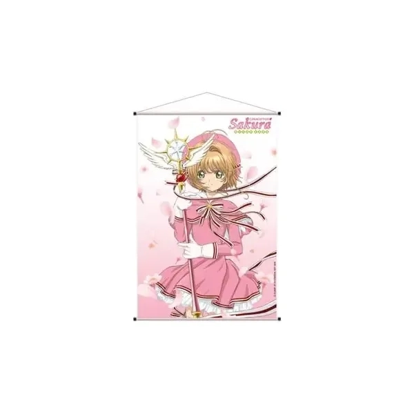 Card Captor Sakura: Clear Card - Wallscroll - Sakura Kinomoto - Cherry Blossoms - 60x90cm