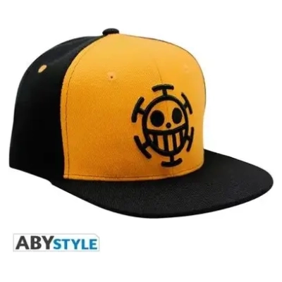 ONE PIECE - Snapback Cap - Black & Yellow - Trafalgar